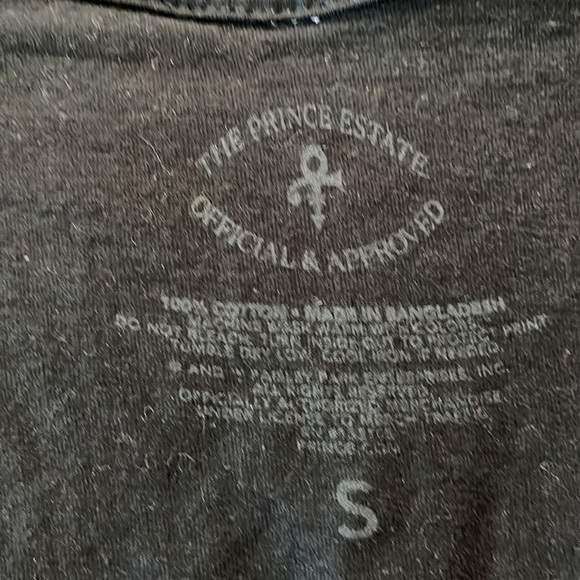 Purple Rain Prince and the Revolution black and purple official band tee shirt - Picture 4 of 4